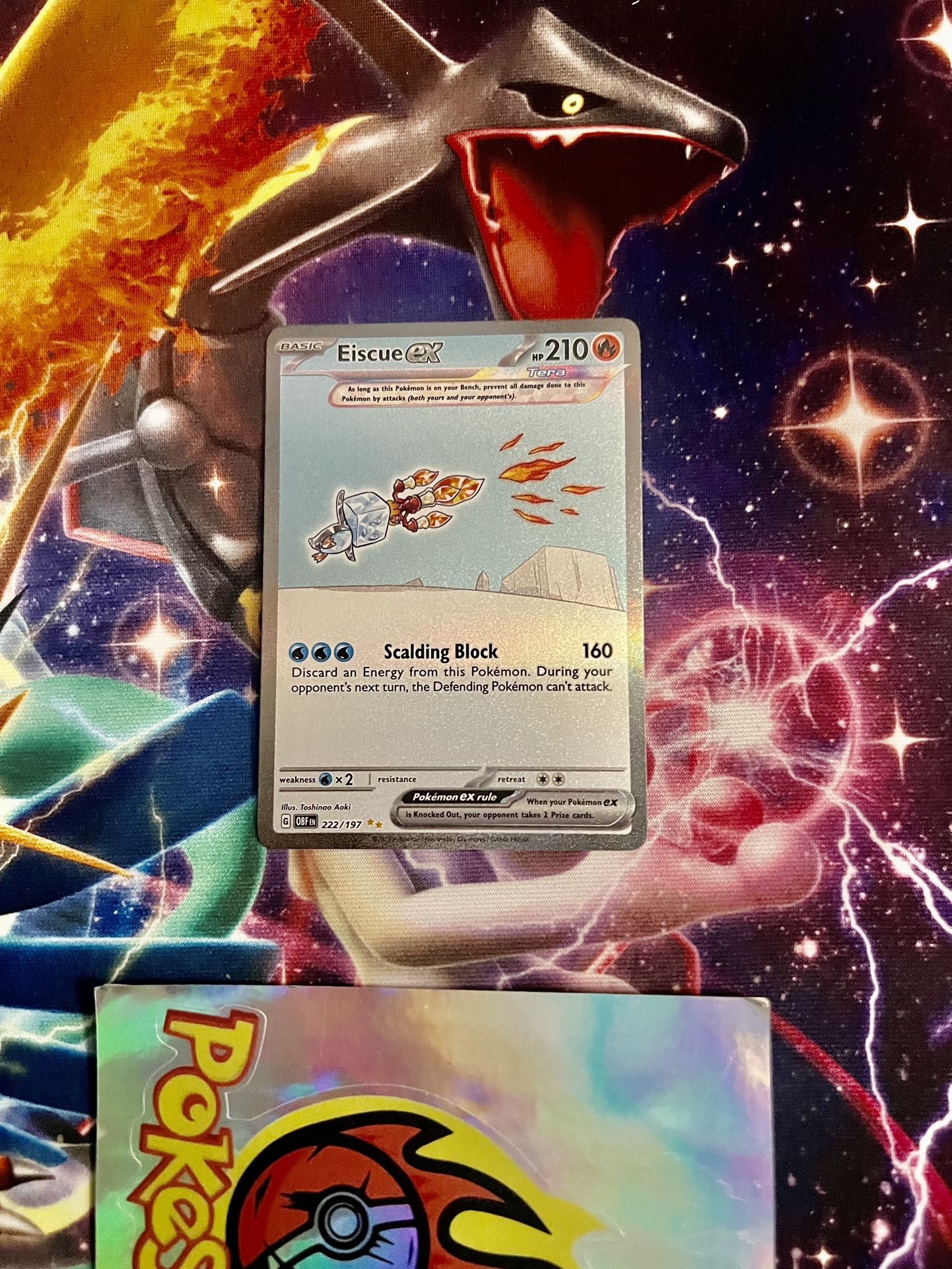 eiscue ex pokemon card Eiscue | Paldea Evolved