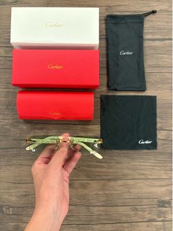 Cartier Style Glasses | Brand New | Multiple Colors Available