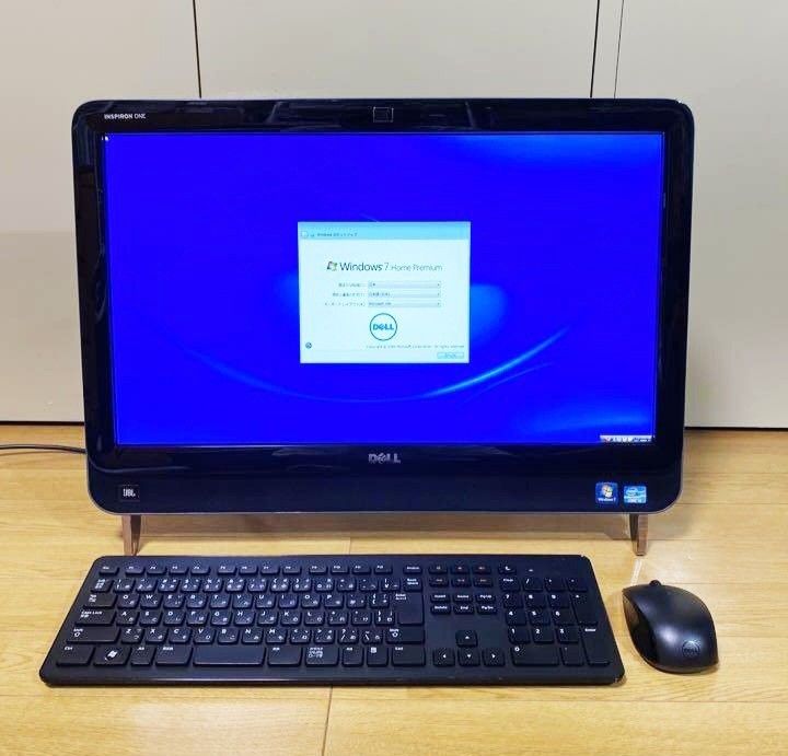 Dell 24 Inch All In One Desktop PC Intel Duo Core 8 GB RAM DVDRW Webcam Like New Condition Works Perfect