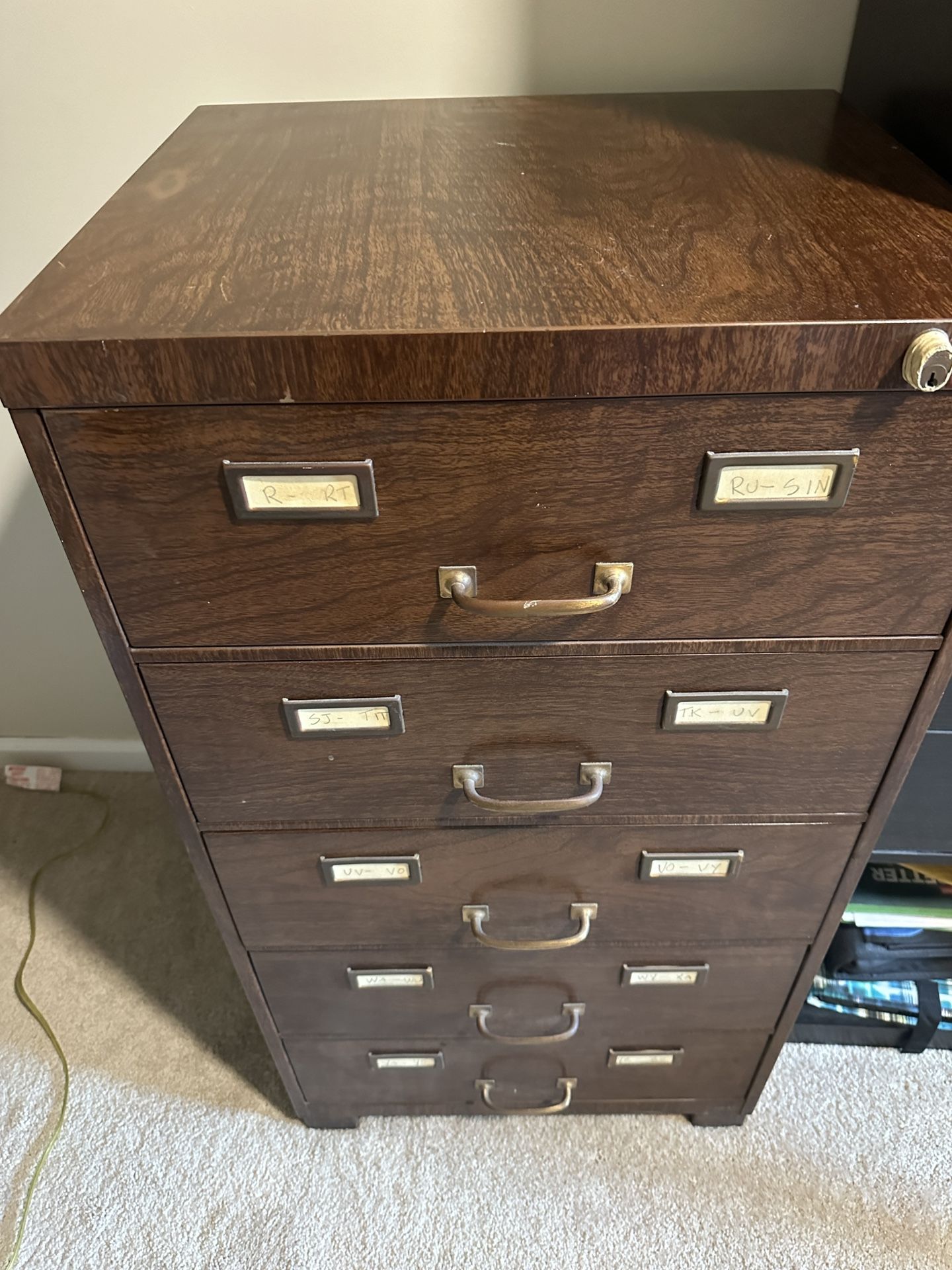 Metal File Cabinet
