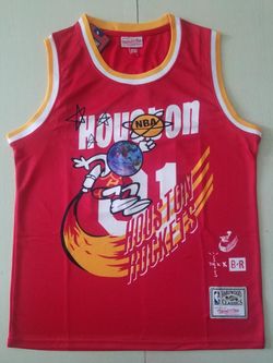 Houston Rockets jerseys . Travis Scott, James harden, Westbrook