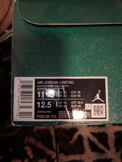 Jordan 4 oxidine Green