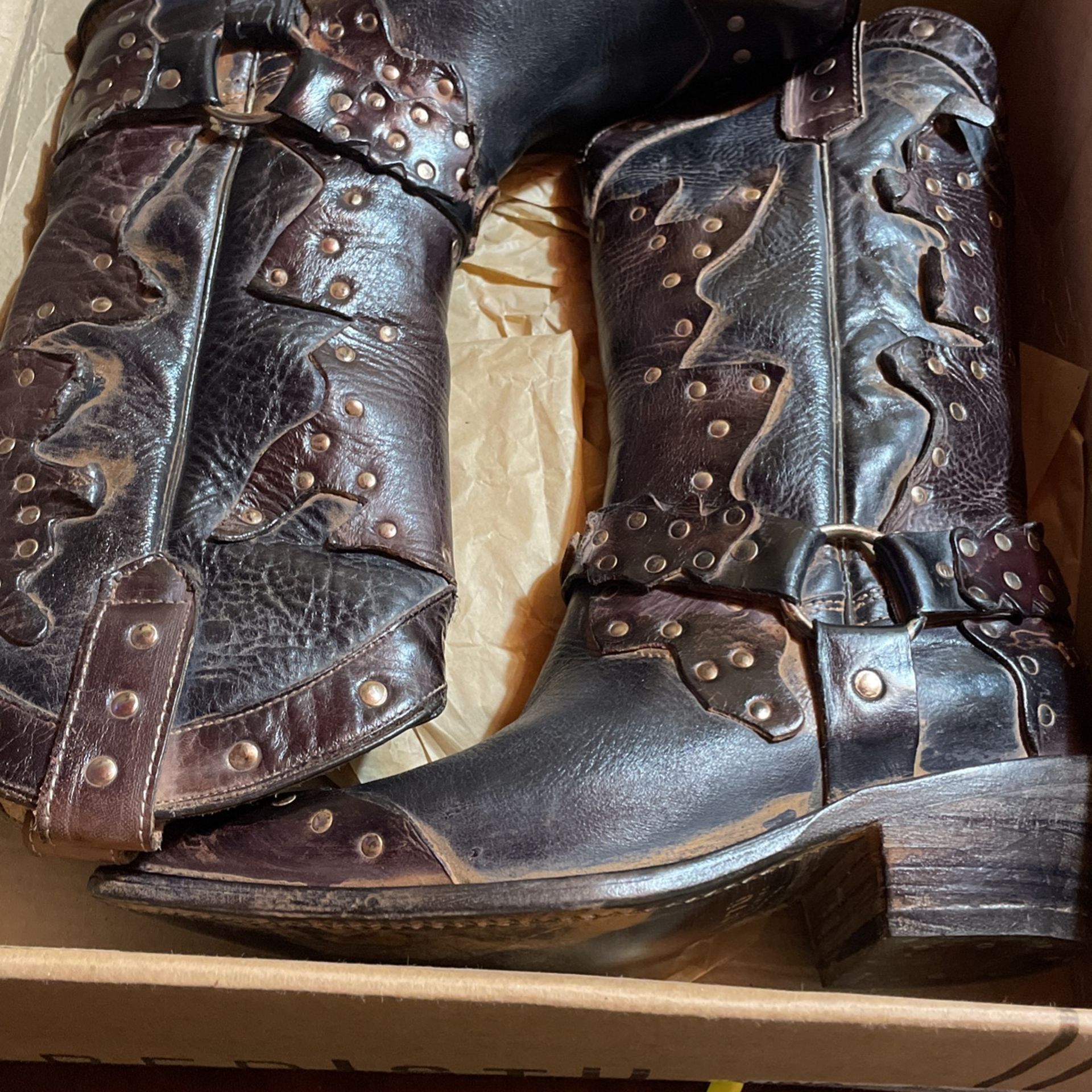 Bed Stu Cowboy Boots Woman