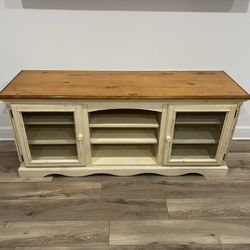 Distress Farm House TV Console From City Furniture 