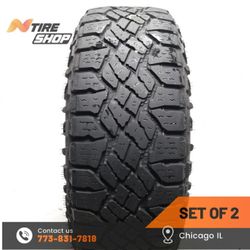 Set of 2 Used  9/32    265/65R17  112S  Goodyear  Wrangler Duratrac