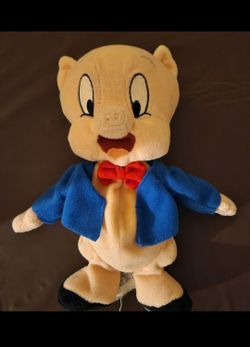 Porky pig plush