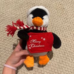 Christmas Penguin Plush