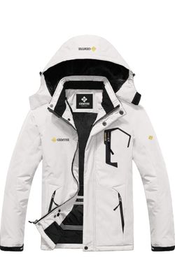 Snowboard/ski Jacket (white, Small)