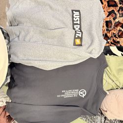 Nike and vans crewneck