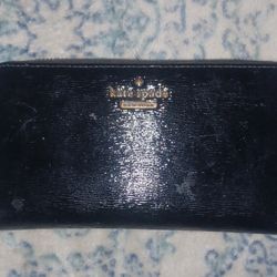 Kate Spade Black Wallet. Gently Used