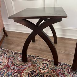 Wood Side Table