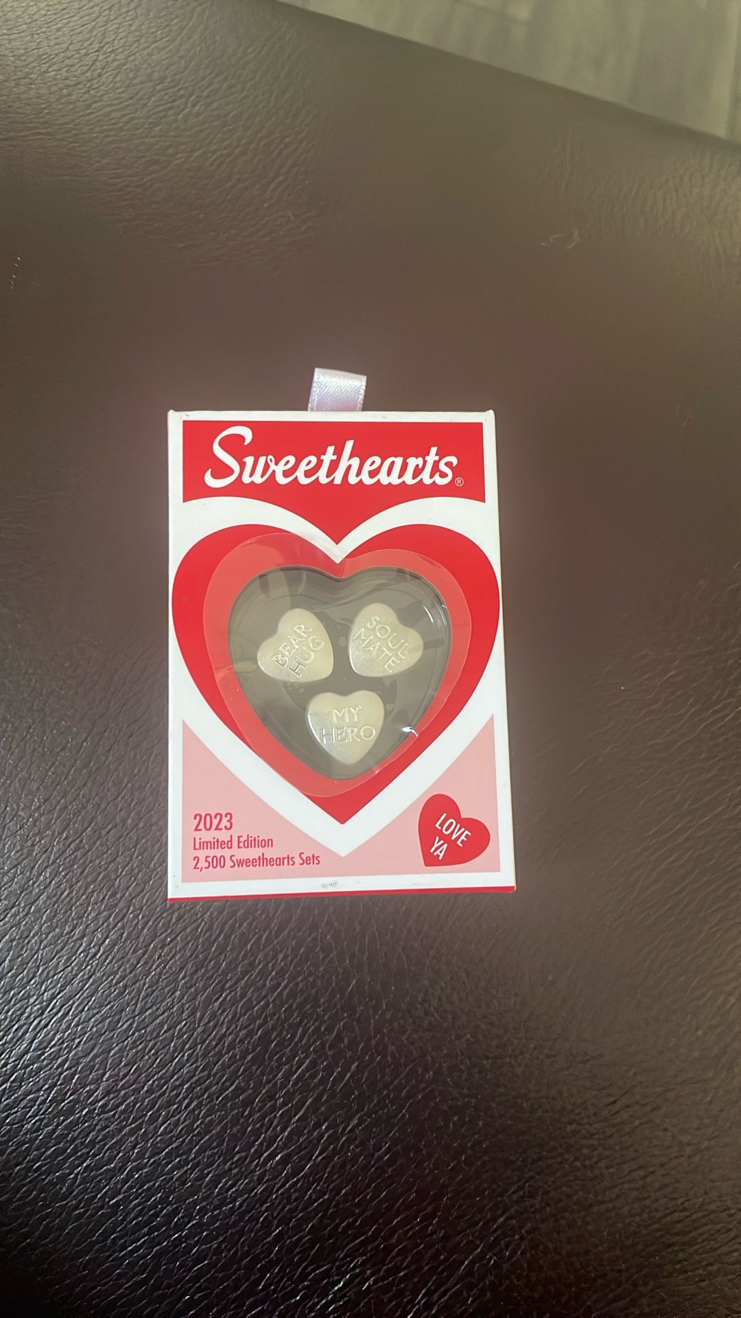 2023 Limited Edition – 30 g Silver Sweethearts Candy PAMP Suisse 3-Heart Set .9999 Fine