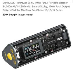SHARGEEK 170 Power Bank