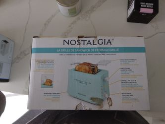 Nostalgia Grilled Cheese Sandwich Toaster