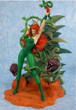 POISON IVY WITH VENUS FLY TRAPS,