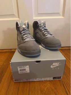 Jordan 5 Retro Wolf Grey Size 10 M