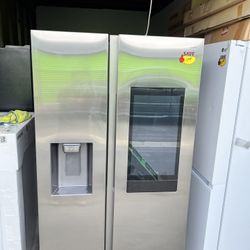 Refrigerator double double screen door Samsung Steeinle Stee In Goog 