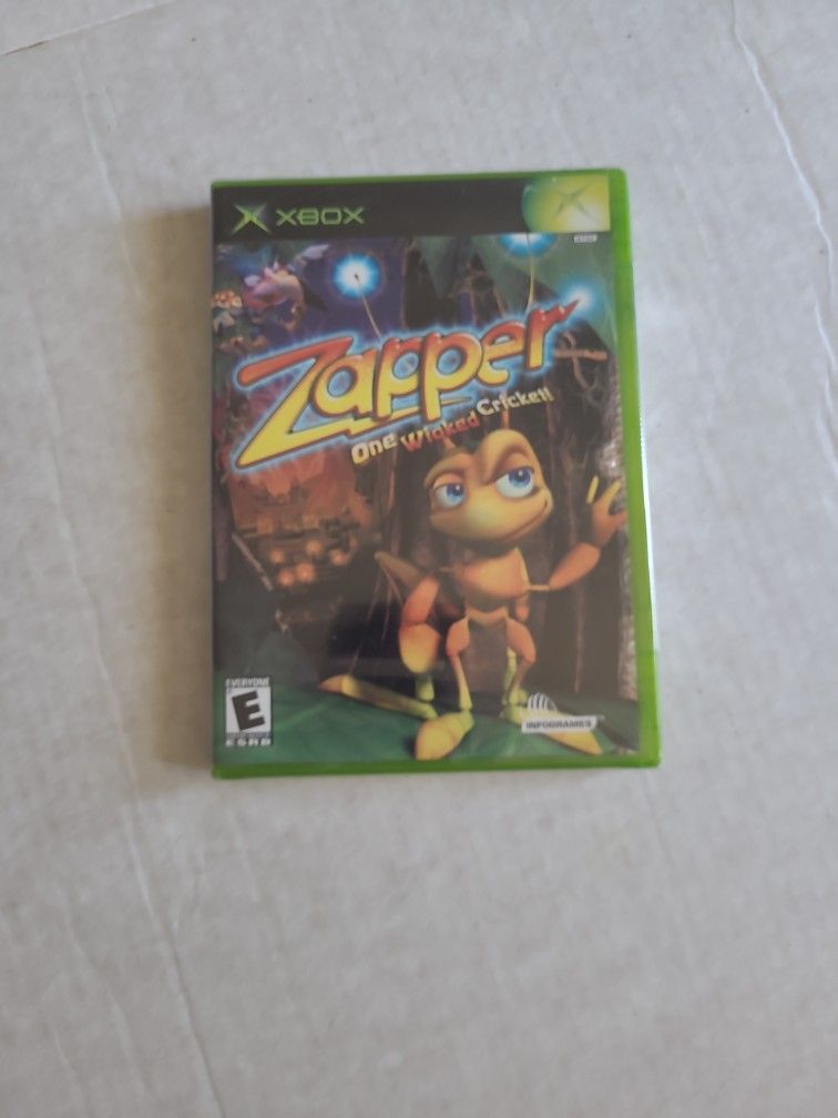 ZAPPER XBOX MICROSOFT GAME NEW/SEALED