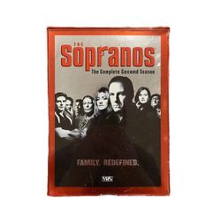 The Sopranos Season 2 New VHS Tape Box Set Complete Sealed TV Television Show