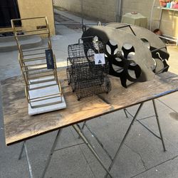 3 Wine Racks Hold 6 Each 