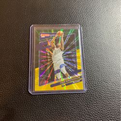 Zion Williamson Green Yellow Laser Parallel 