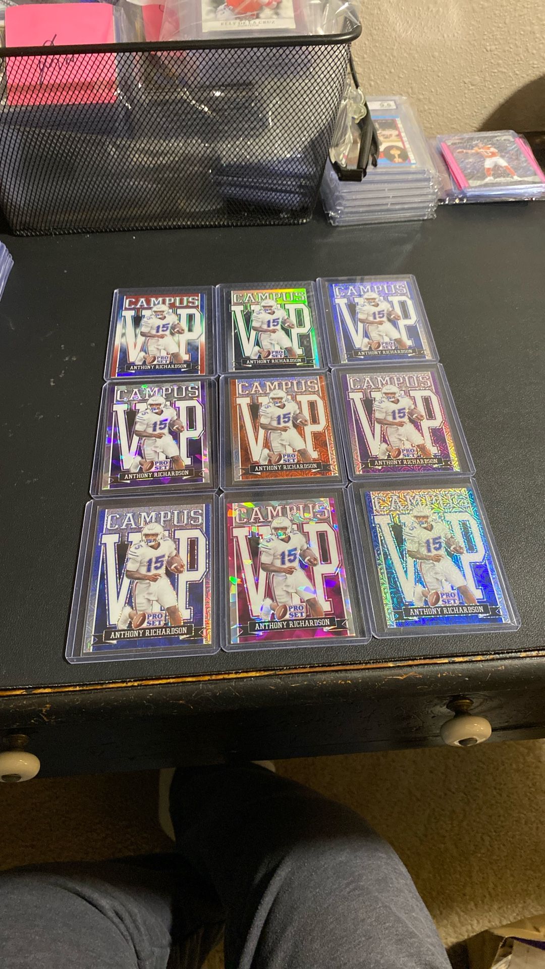 Pro Set Anthony Richardson Rookie Lot (9) Cards