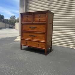 Mid Century Modern Tall Dresser By Century 