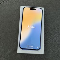 iPhone 16 Ultramarine blue (AT&T)