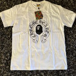 chrome heart bape shirt