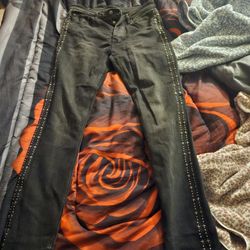 Mens BLACK KSUBI JEANS