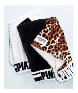 Victoria Secret Pink Leopard Blanket