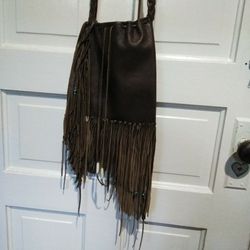 Handmade Leather Crossbody Bag