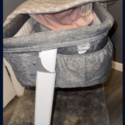 Baby Bassinet Grey 