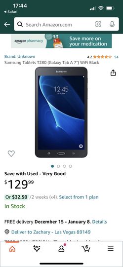 Galaxy T280 Tablet