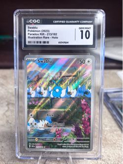 Swablu Illustration Rare 213/182 CGC  10