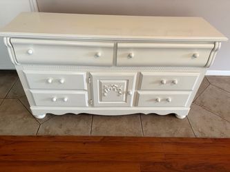 White Dresser -Real Wood $65
