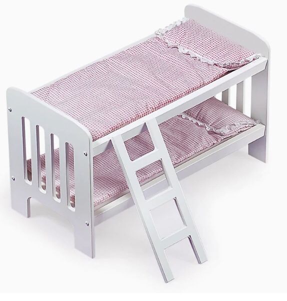 Badger Doll Bed with ladder And Bedding For 20” dolls new in box