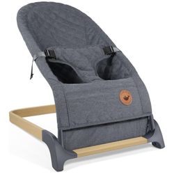 ANGELBLISS Baby Bouncer, Portable Bouncer Seat for Babies, Infants Bouncy Seat with Cotton Fabric