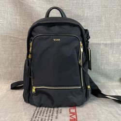 TUMI VOYAGEUR Celina Backpack Black/Gold