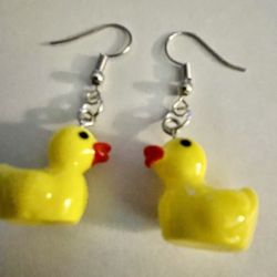Rubber Ducky Earrings 