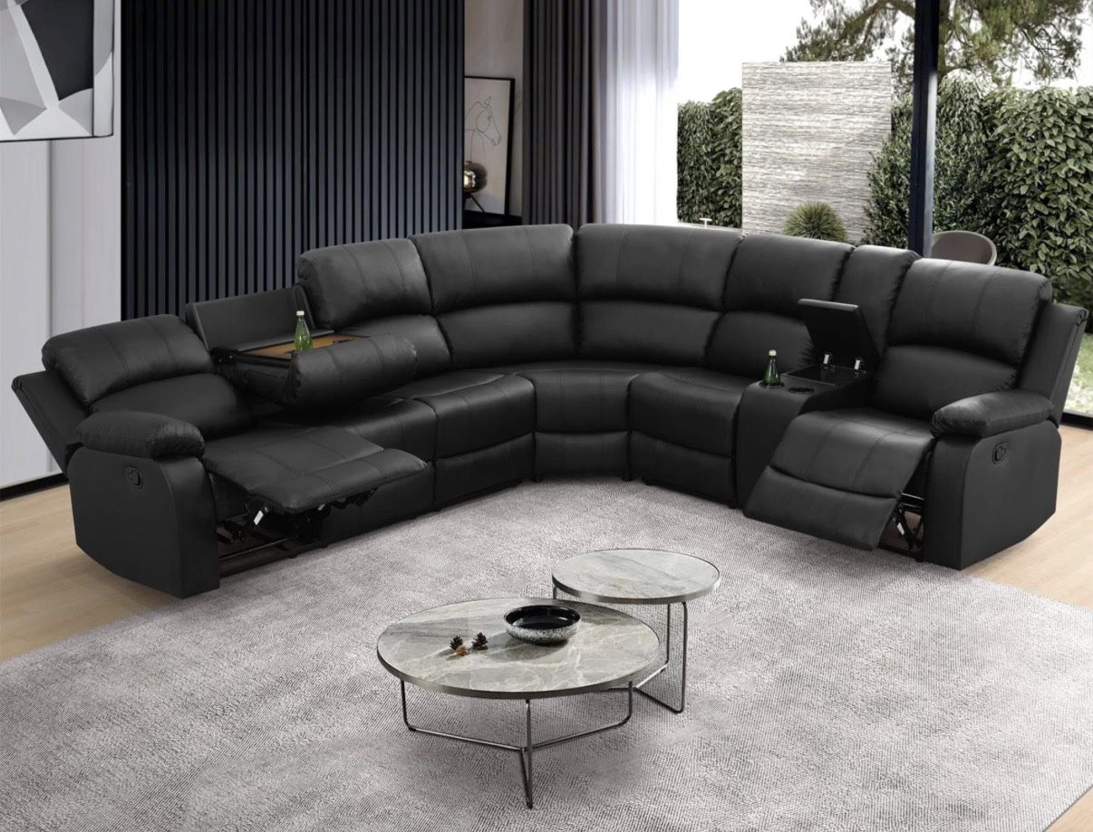 Brand New Reclining Sectional