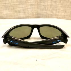 Oakley Pit Boss 2 🔥 Black Frame Blue Ice Lenses Polarized 