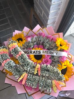 Custom money Bouquet