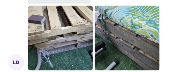 Free wood pallet