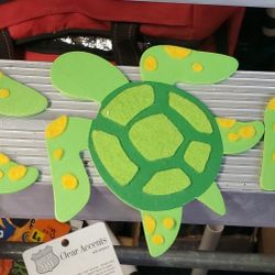 3 Wood Craft Turtles