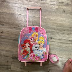 Small Princess Pull Back Pack