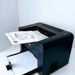 Laser Printer Hp LaserJet P1606dn || Prints Automatically Double-Sided || Speed Up To 26ppm || USB2.0 || Ethernet RJ-45 || Network ||