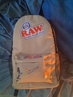 RAW Natural Rolling Papers Backpack