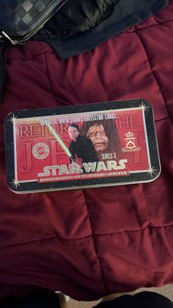 Star Wars Return of the Jedi Collector Cards Tin