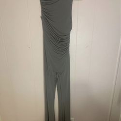 Oh Polly Gray Jumpsuit